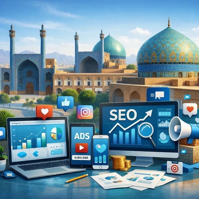 بازاریابی دیجیتال برای کسبوکارهای اصفهان